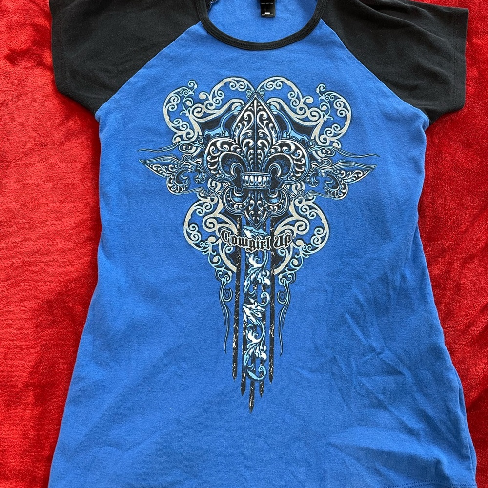 Mcbling grunge t shirt